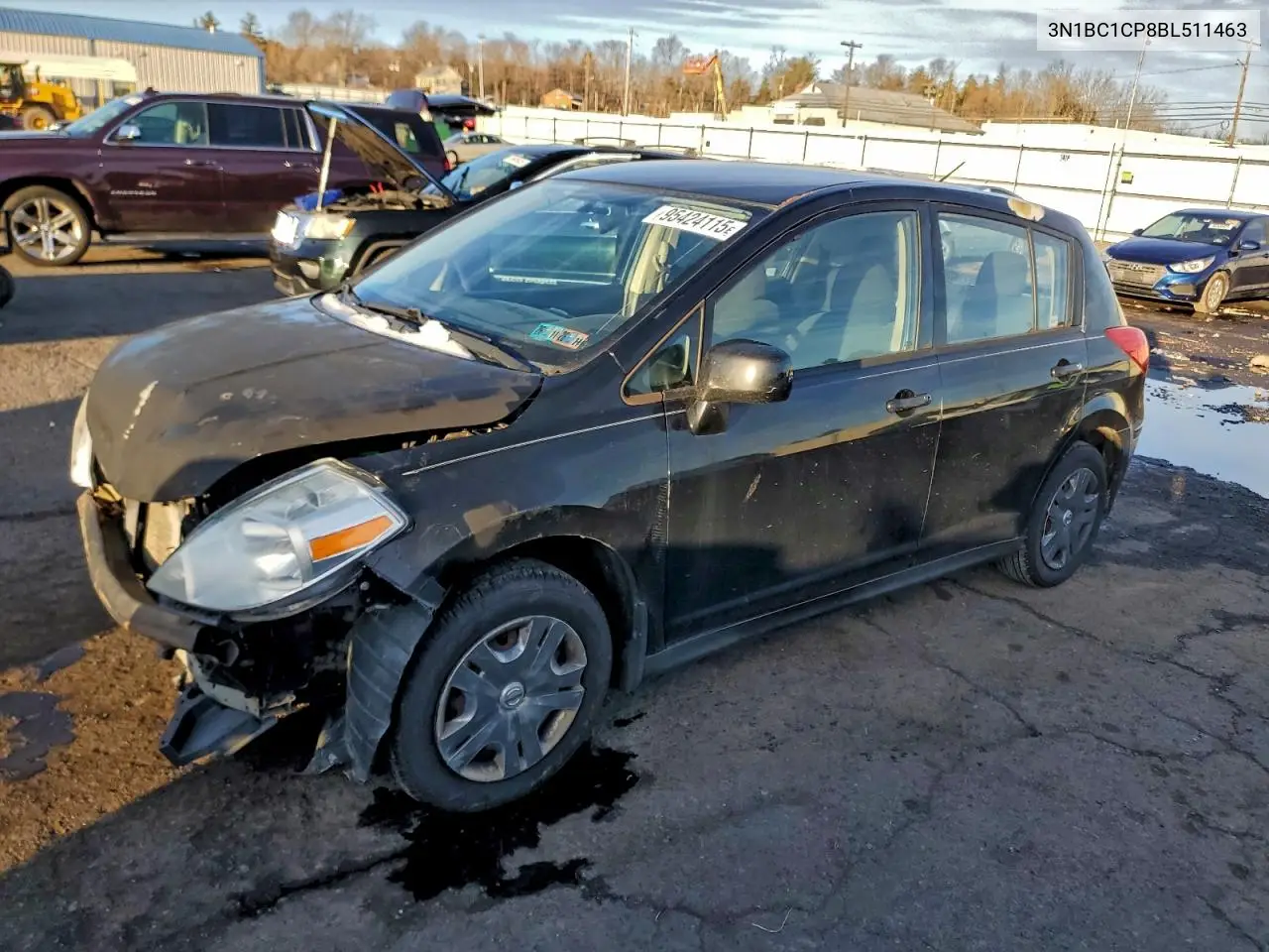 3N1BC1CP8BL511463 2011 Nissan Versa S