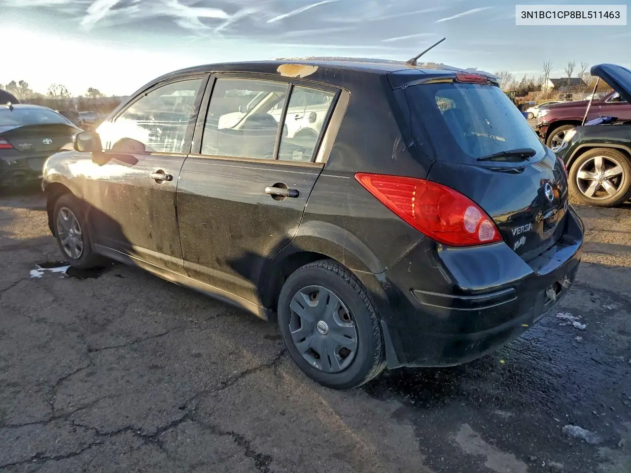 3N1BC1CP8BL511463 2011 Nissan Versa S