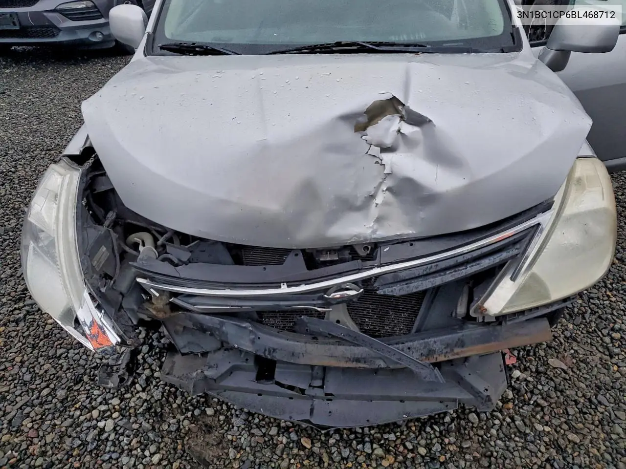 3N1BC1CP6BL468712 2011 Nissan Versa S