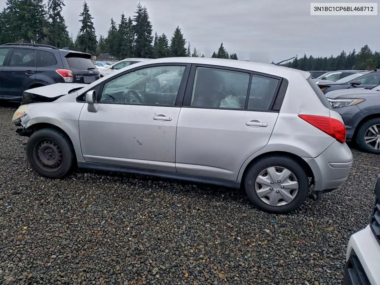 3N1BC1CP6BL468712 2011 Nissan Versa S