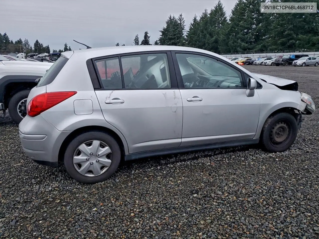3N1BC1CP6BL468712 2011 Nissan Versa S