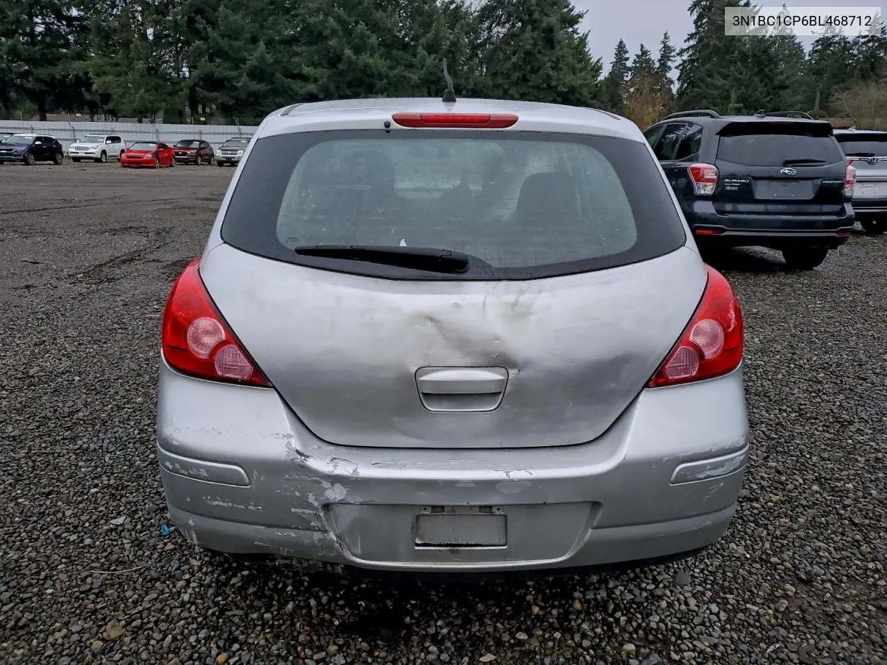 3N1BC1CP6BL468712 2011 Nissan Versa S