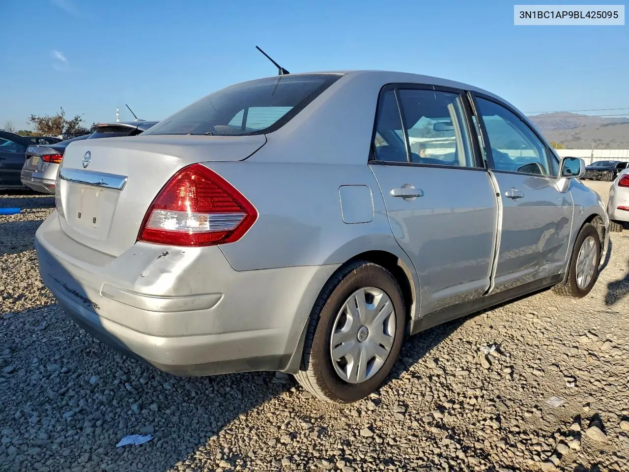 3N1BC1AP9BL425095 2011 Nissan Versa S