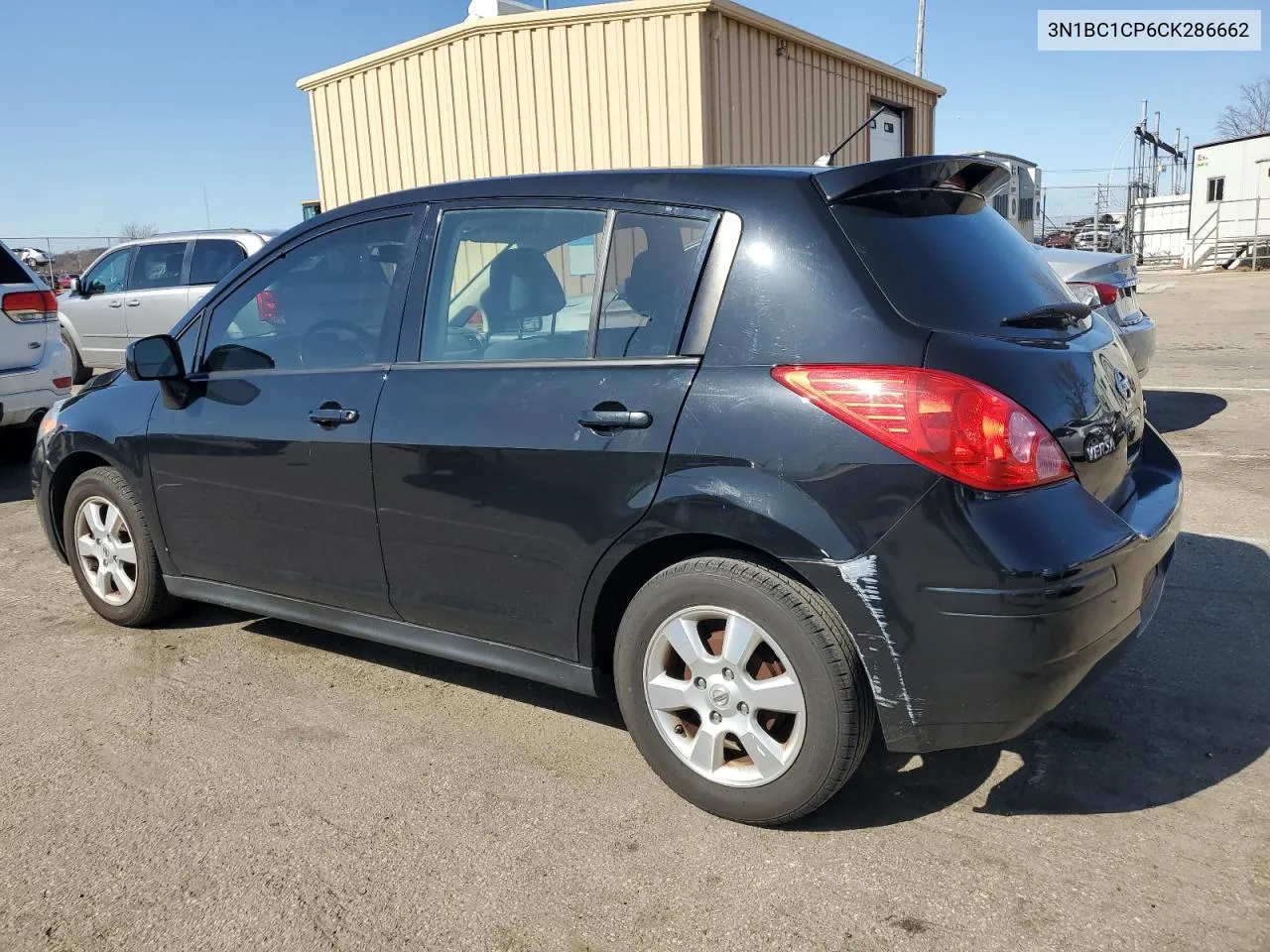 2012 Nissan Versa S VIN: 3N1BC1CP6CK286662 Lot: 46578104