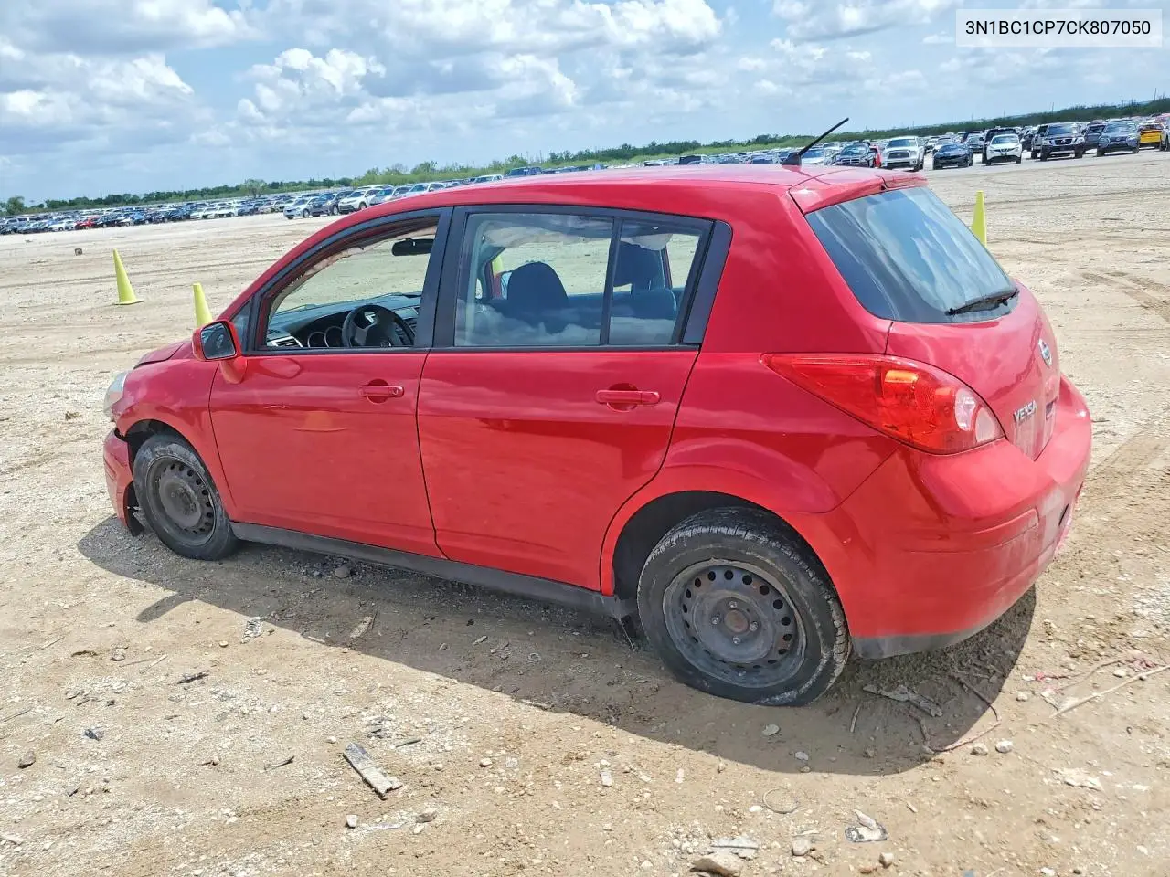3N1BC1CP7CK807050 2012 Nissan Versa 1.8 S