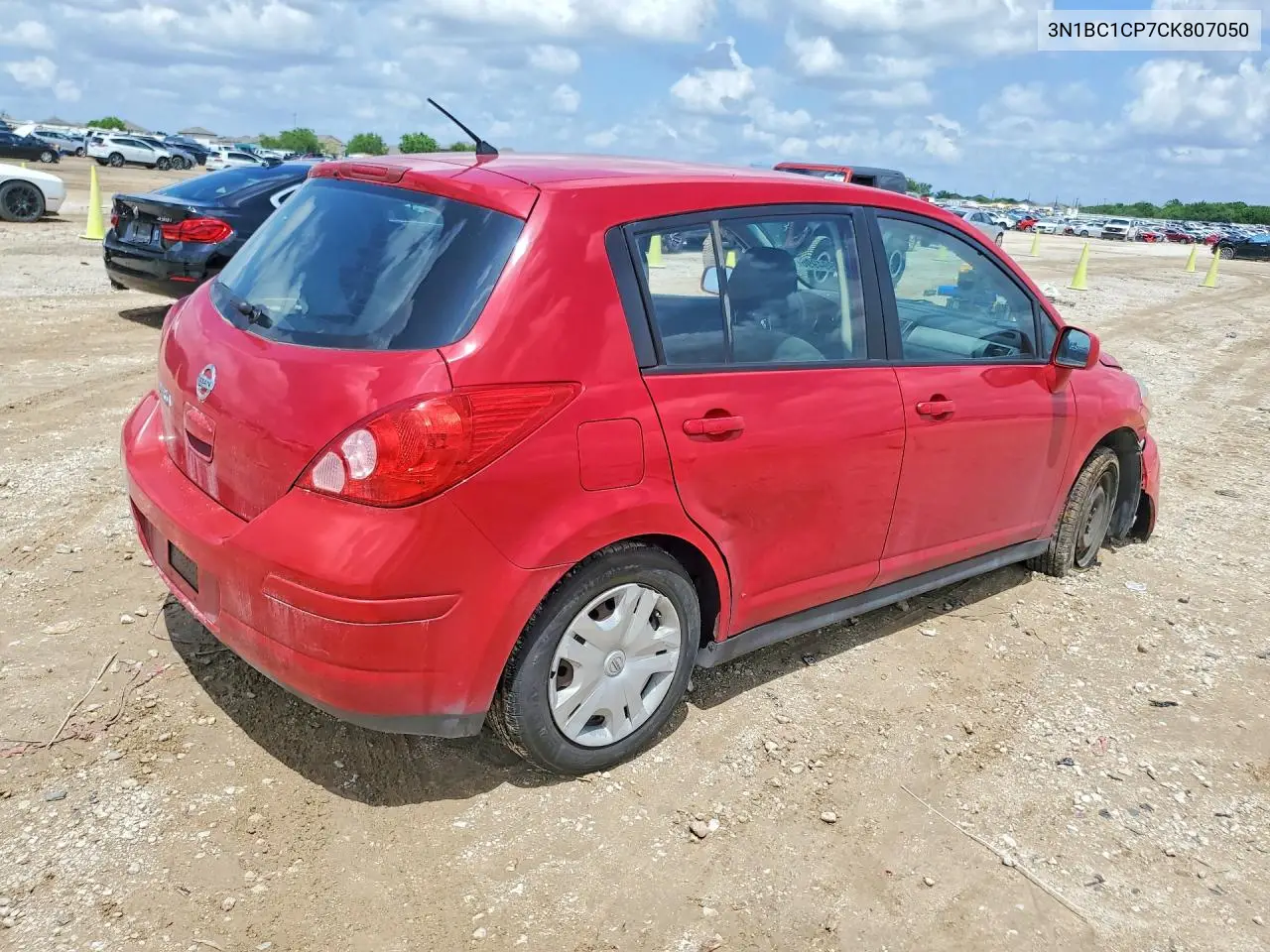 3N1BC1CP7CK807050 2012 Nissan Versa 1.8 S
