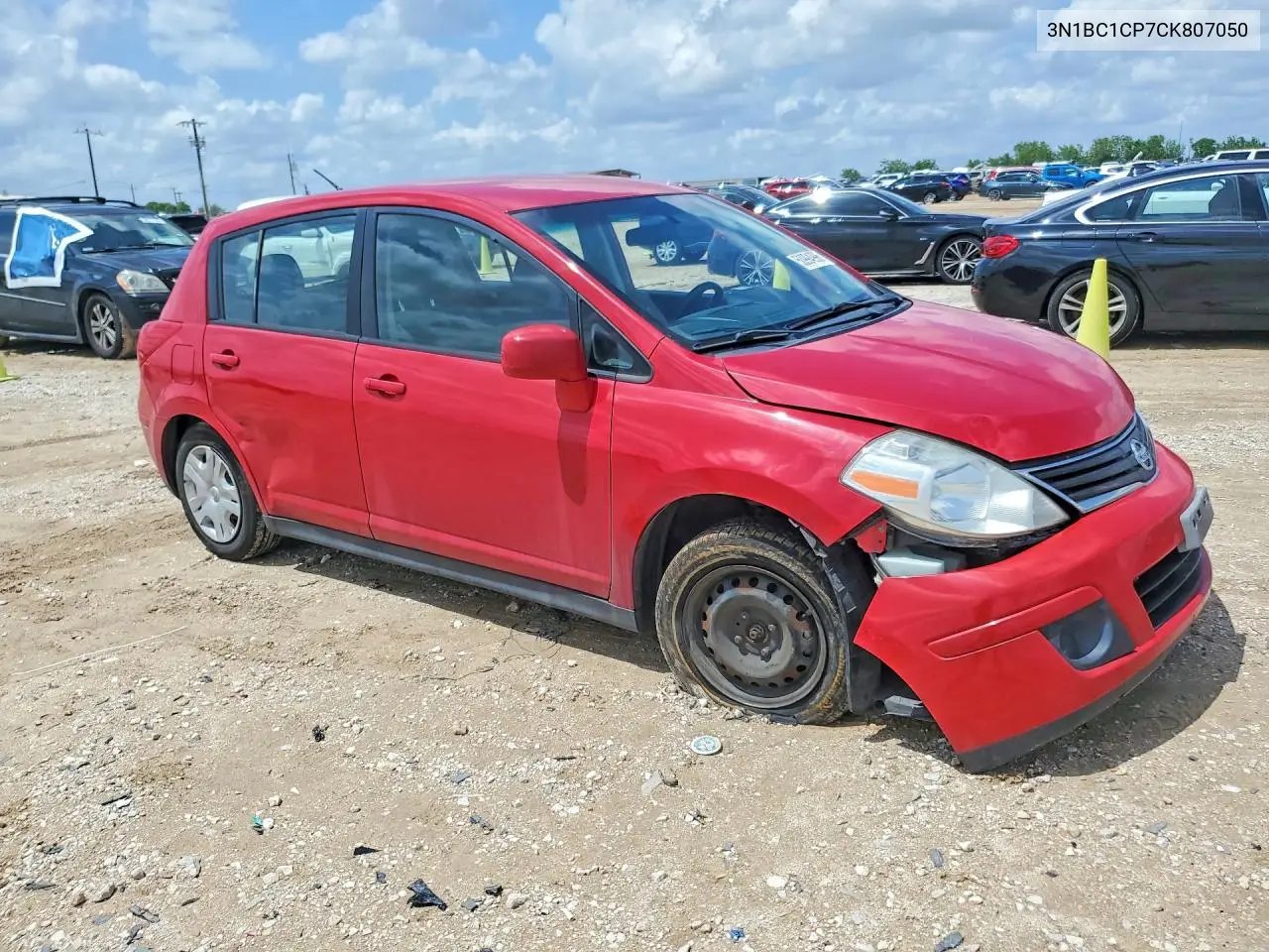 3N1BC1CP7CK807050 2012 Nissan Versa 1.8 S