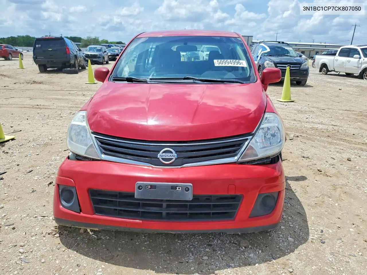3N1BC1CP7CK807050 2012 Nissan Versa 1.8 S