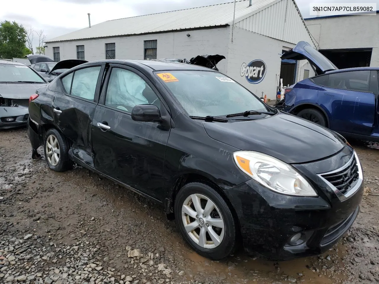 2012 Nissan Versa S VIN: 3N1CN7AP7CL859082 Lot: 53245604