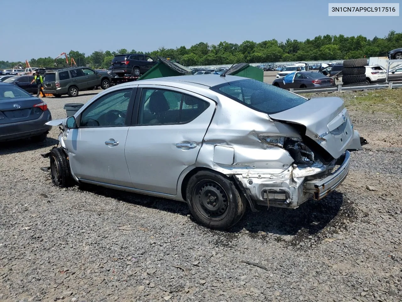 2012 Nissan Versa S VIN: 3N1CN7AP9CL917516 Lot: 57660854