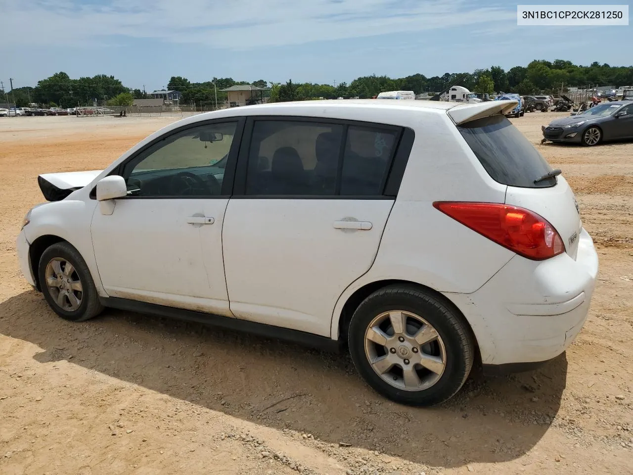 2012 Nissan Versa S VIN: 3N1BC1CP2CK281250 Lot: 60654084