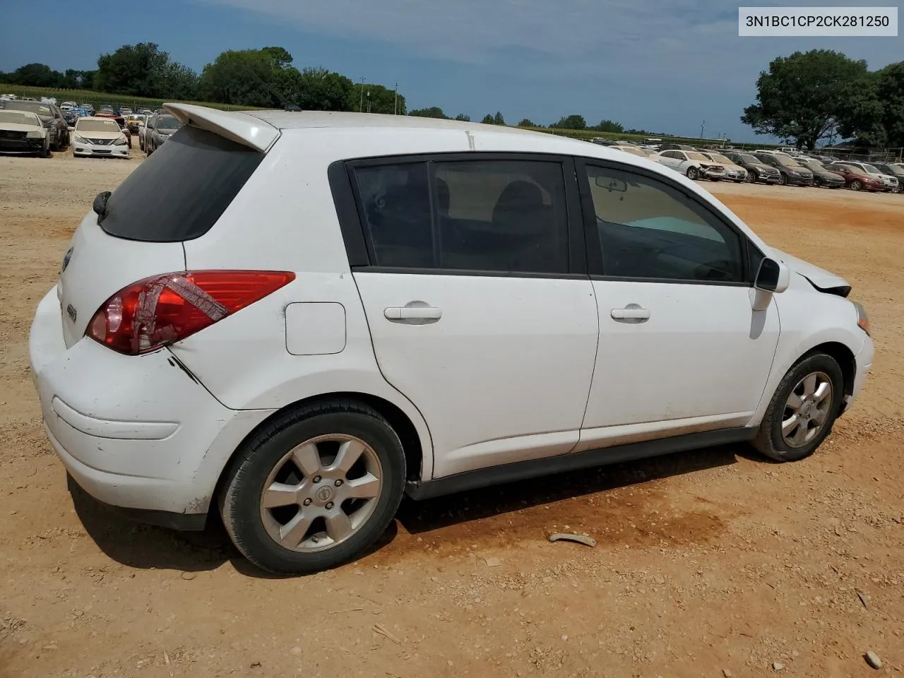 2012 Nissan Versa S VIN: 3N1BC1CP2CK281250 Lot: 60654084