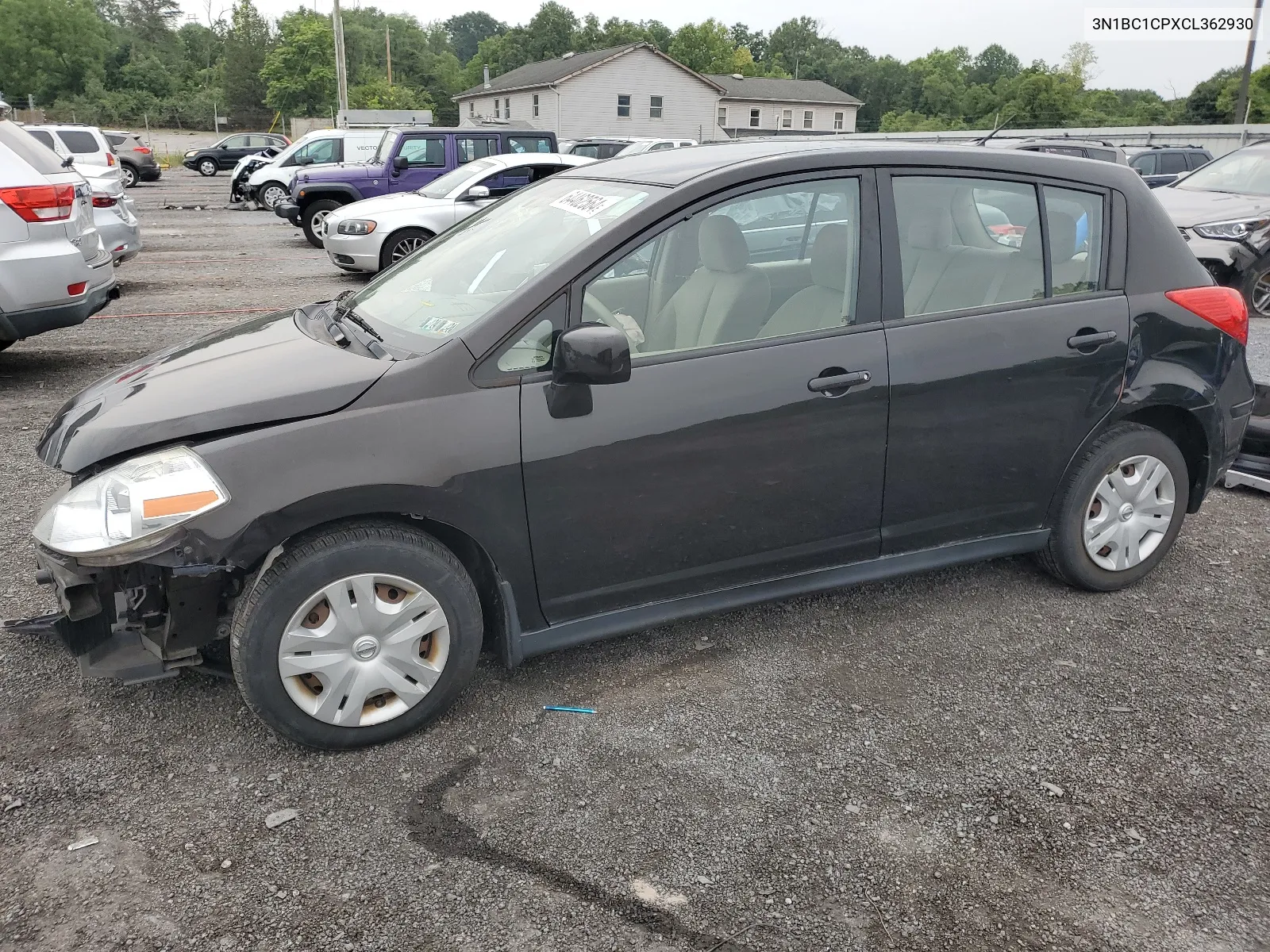 2012 Nissan Versa S VIN: 3N1BC1CPXCL362930 Lot: 64462564