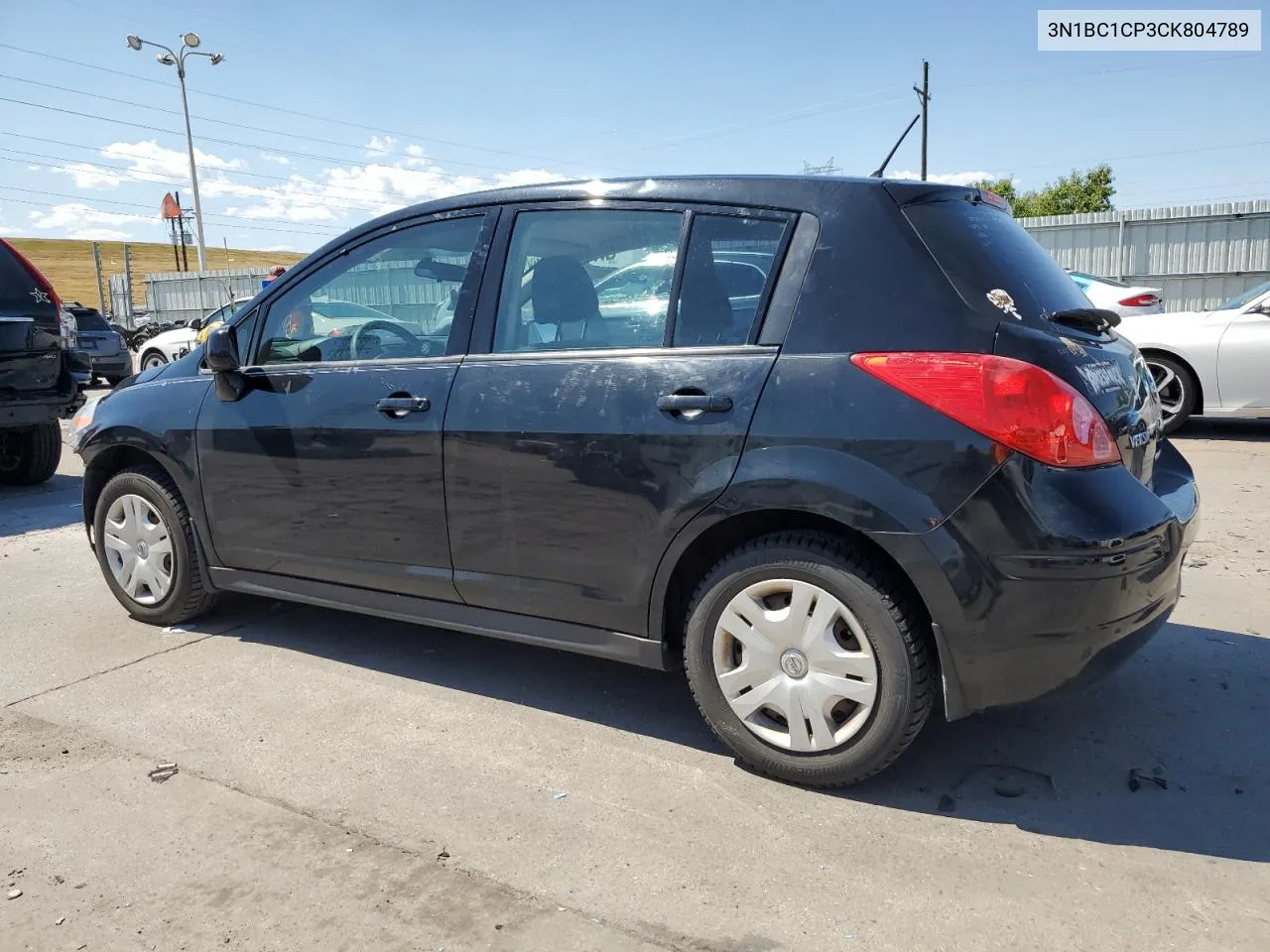 2012 Nissan Versa S VIN: 3N1BC1CP3CK804789 Lot: 69594924