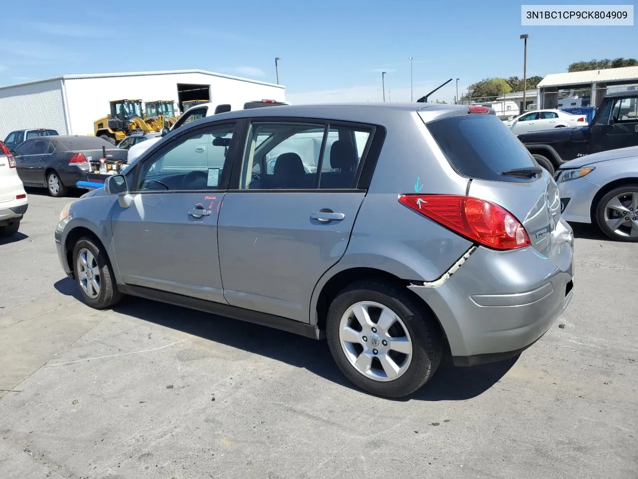 2012 Nissan Versa S VIN: 3N1BC1CP9CK804909 Lot: 70273504