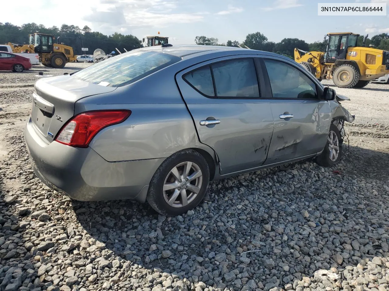 2012 Nissan Versa S VIN: 3N1CN7AP6CL866444 Lot: 71434254