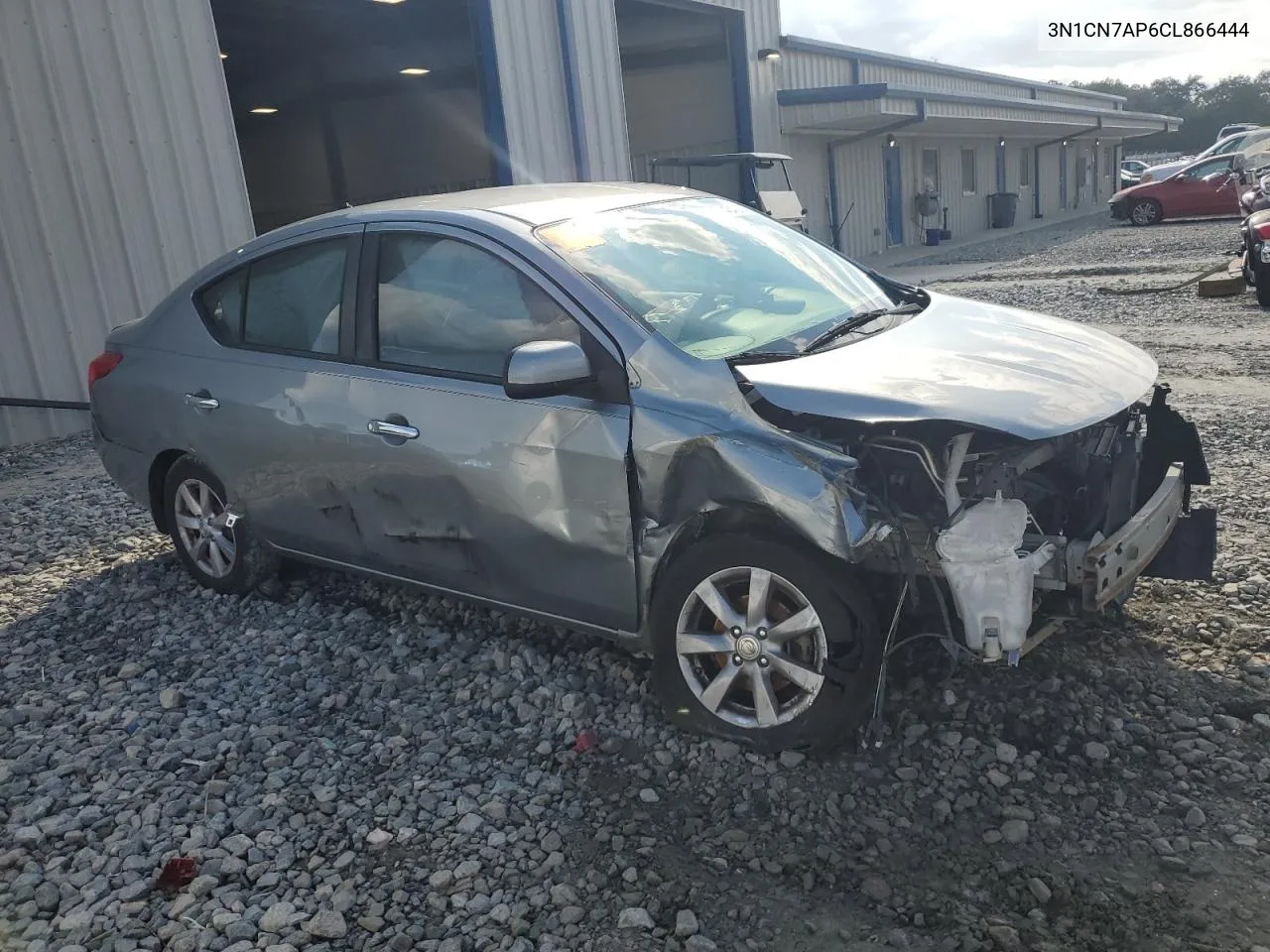 2012 Nissan Versa S VIN: 3N1CN7AP6CL866444 Lot: 71434254