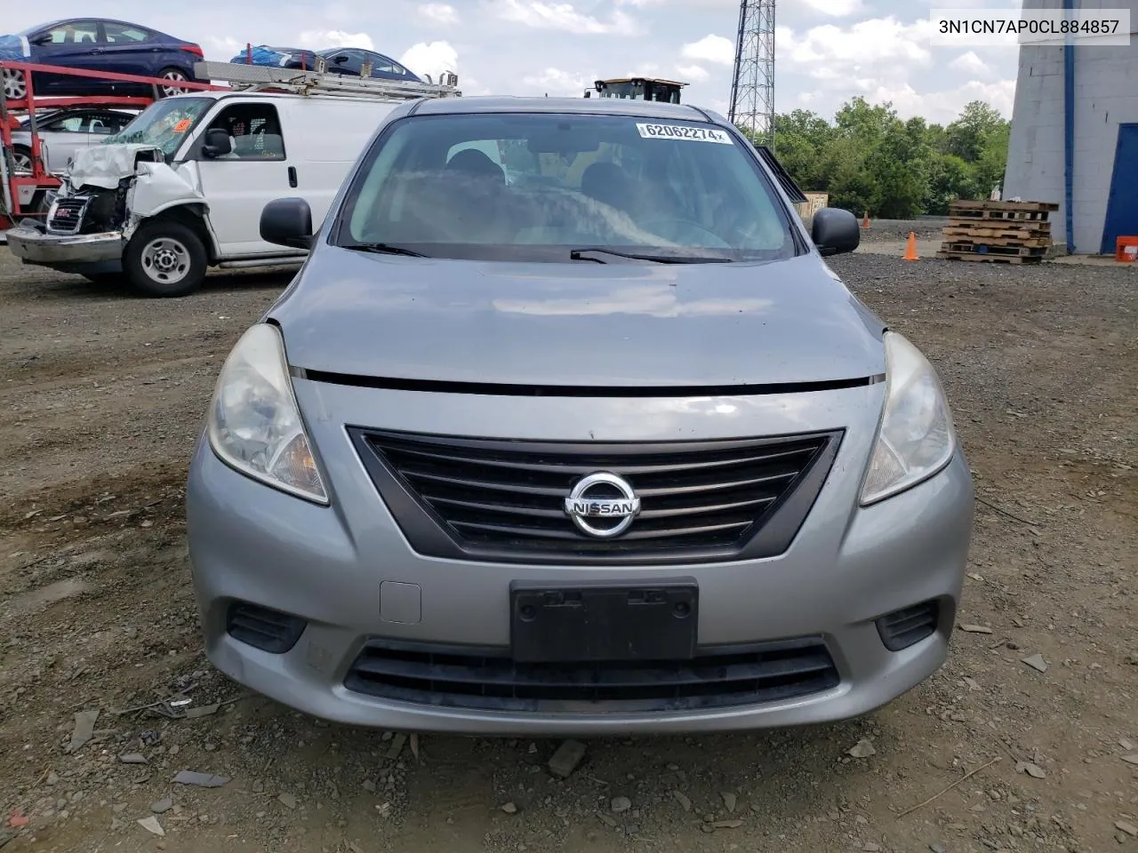 3N1CN7AP0CL884857 2012 Nissan Versa S