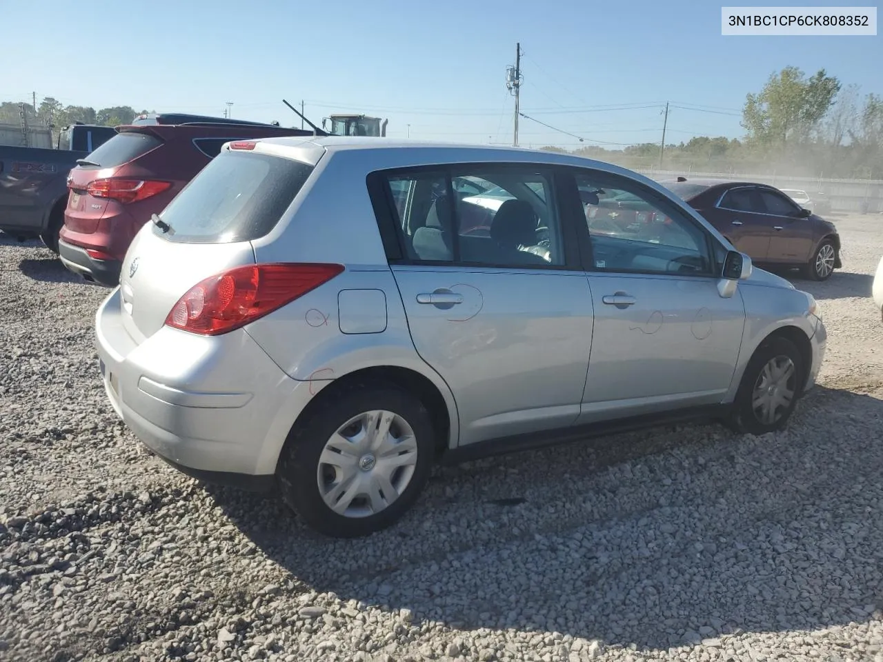 2012 Nissan Versa S VIN: 3N1BC1CP6CK808352 Lot: 72224164