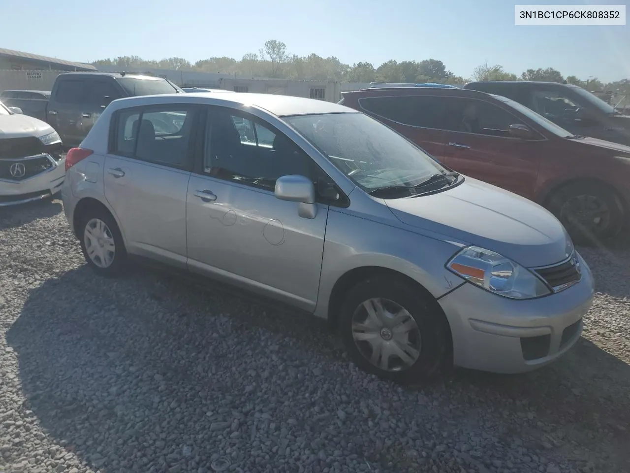 2012 Nissan Versa S VIN: 3N1BC1CP6CK808352 Lot: 72224164