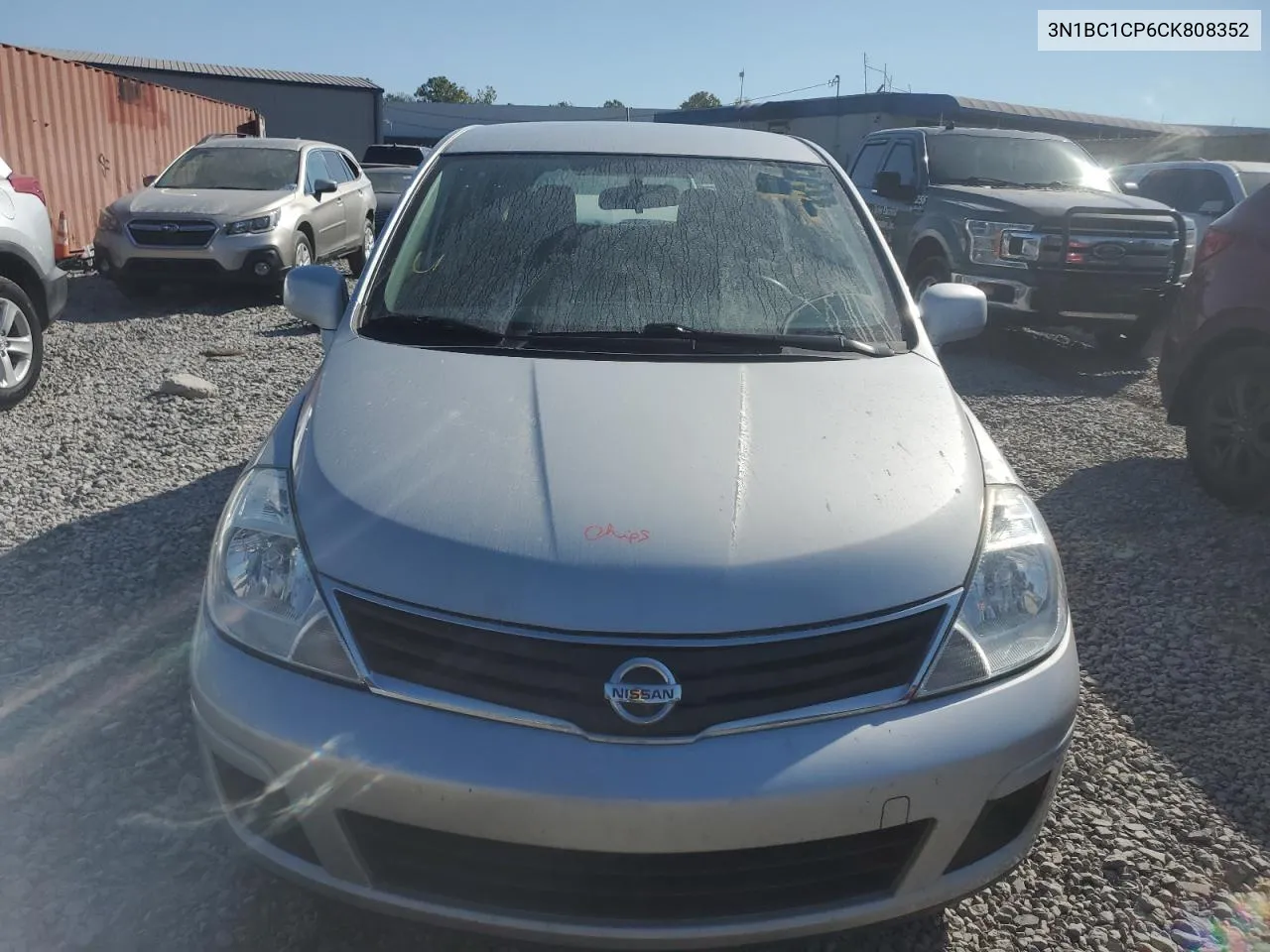 2012 Nissan Versa S VIN: 3N1BC1CP6CK808352 Lot: 72224164