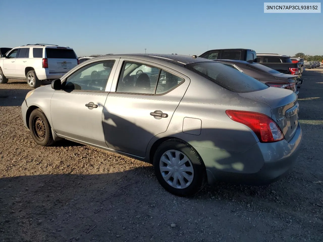 3N1CN7AP3CL938152 2012 Nissan Versa S