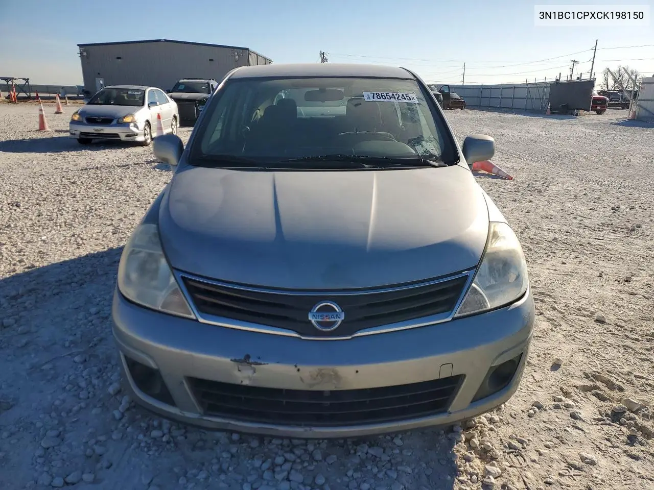 3N1BC1CPXCK198150 2012 Nissan Versa S