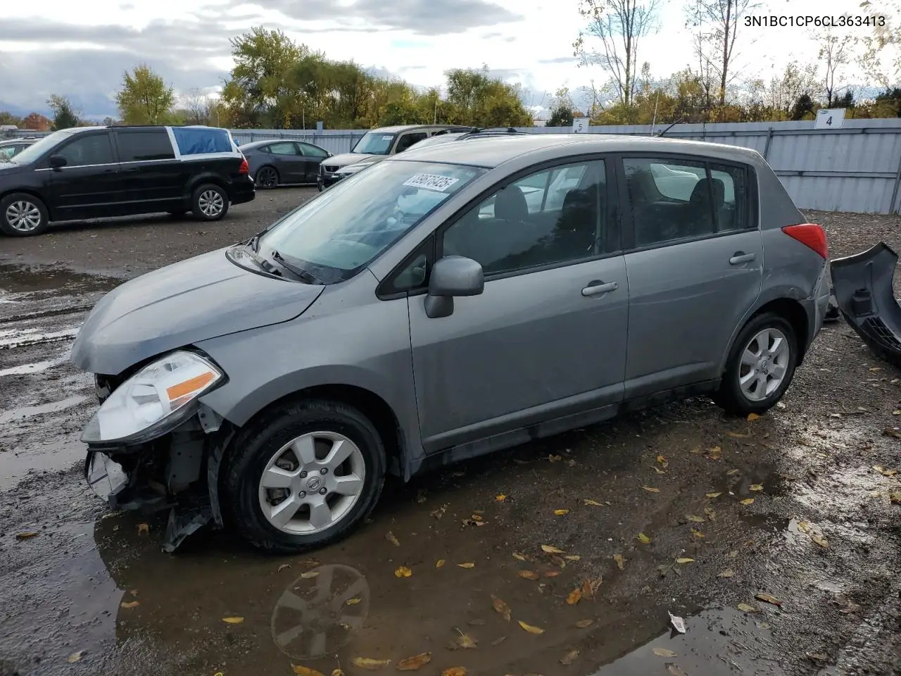 3N1BC1CP6CL363413 2012 Nissan Versa S