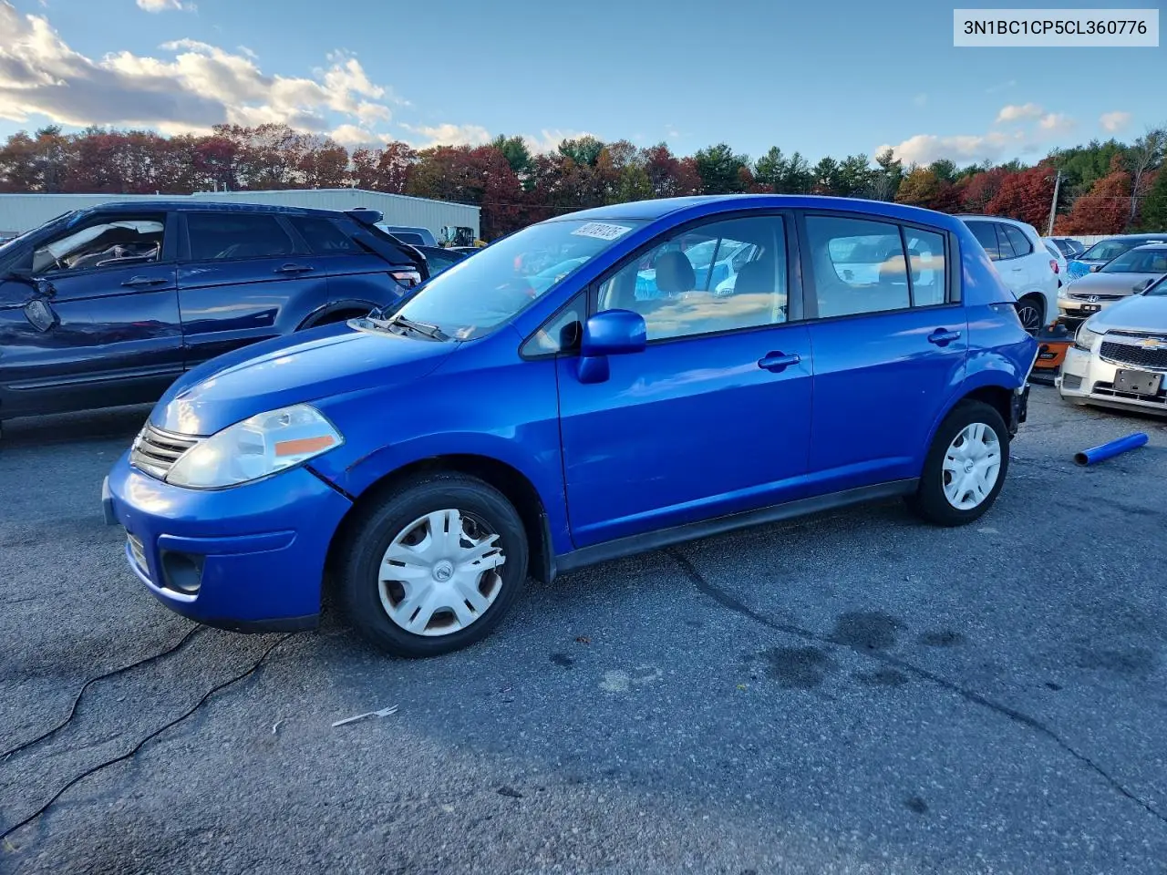 3N1BC1CP5CL360776 2012 Nissan Versa S
