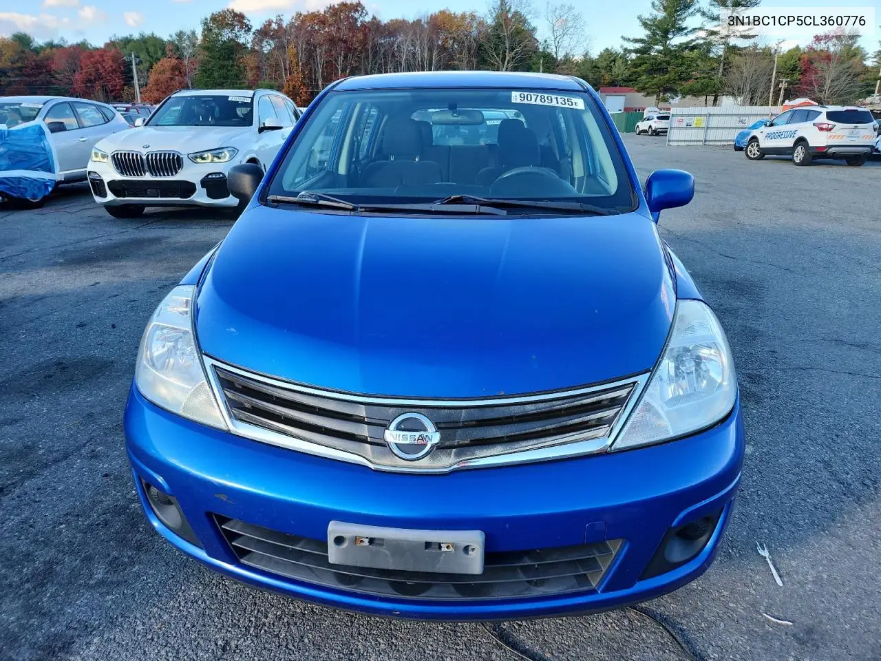 3N1BC1CP5CL360776 2012 Nissan Versa S