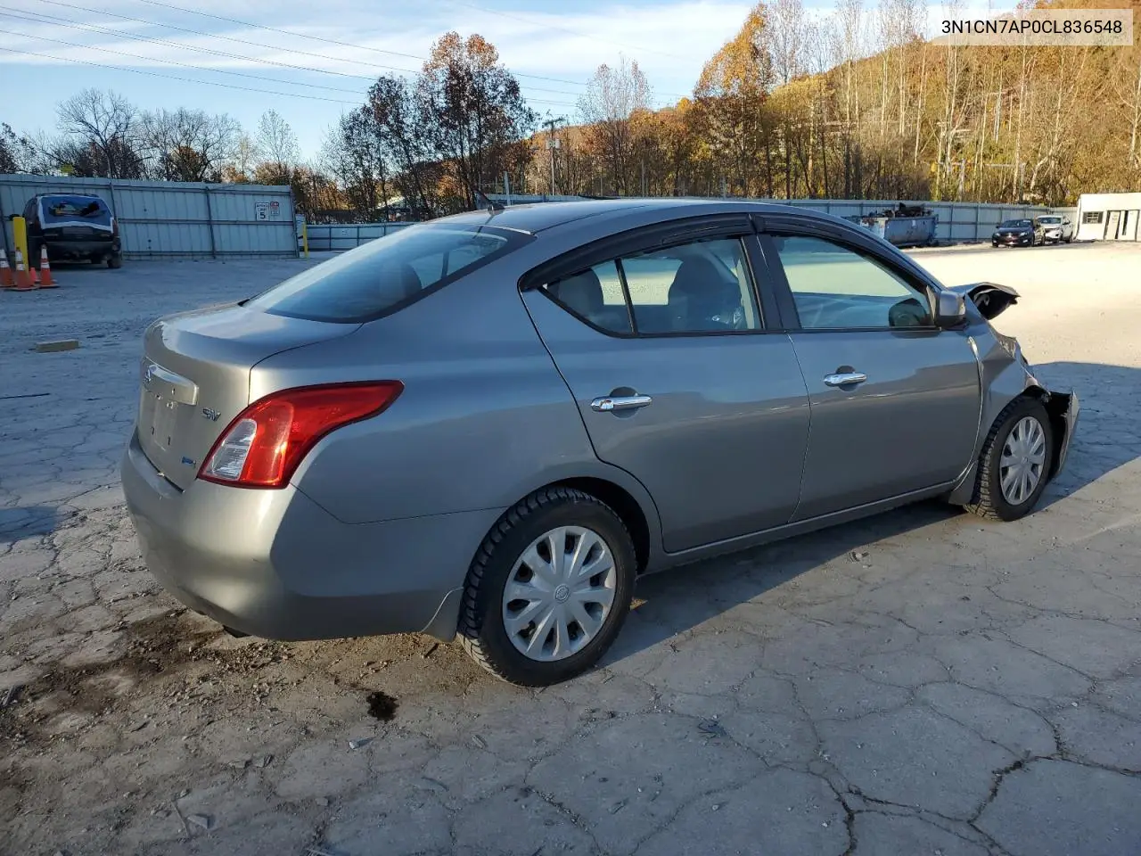 3N1CN7AP0CL836548 2012 Nissan Versa S