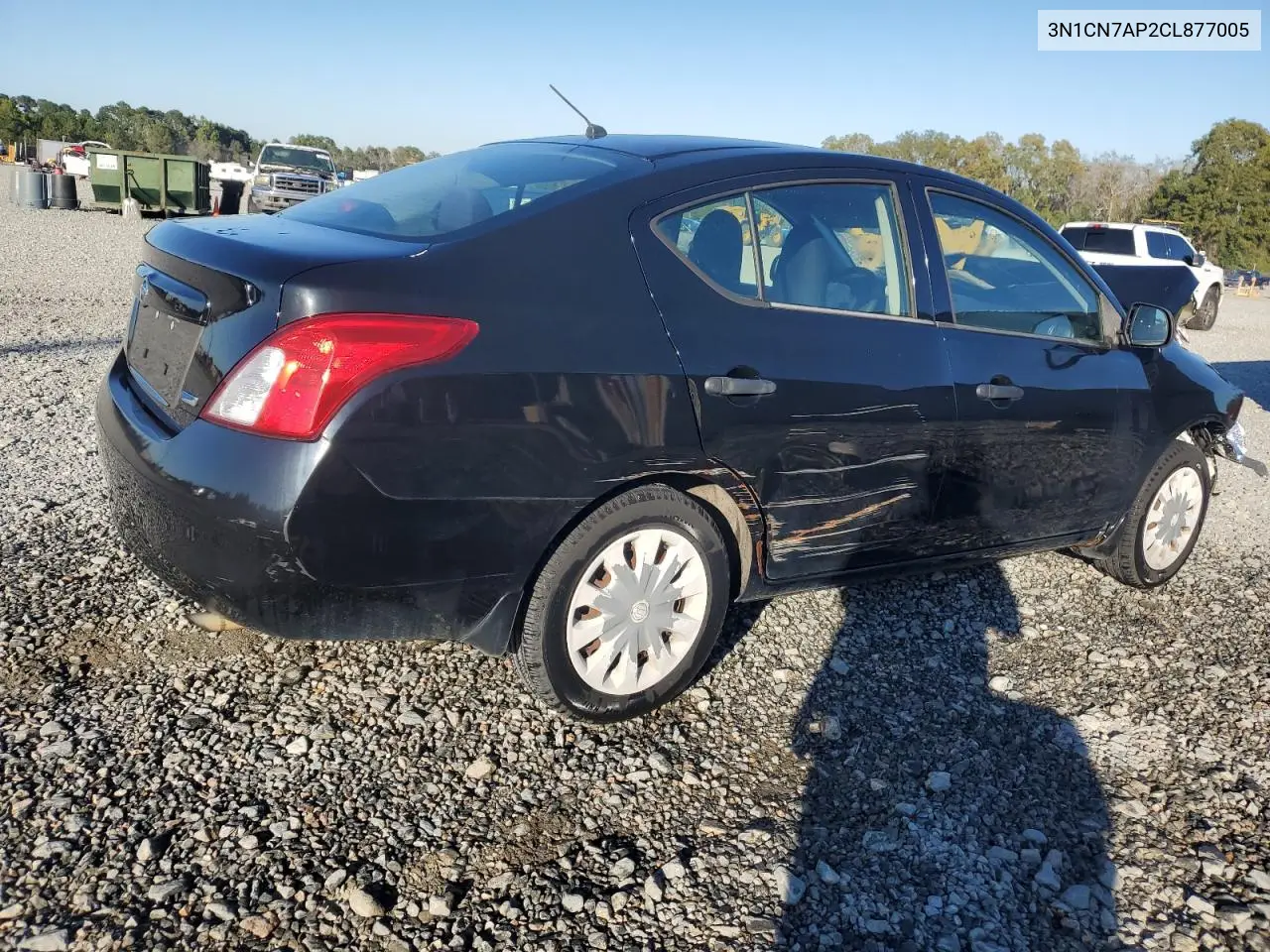3N1CN7AP2CL877005 2012 Nissan Versa S