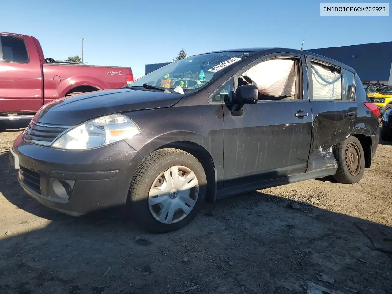 3N1BC1CP6CK202923 2012 Nissan Versa S