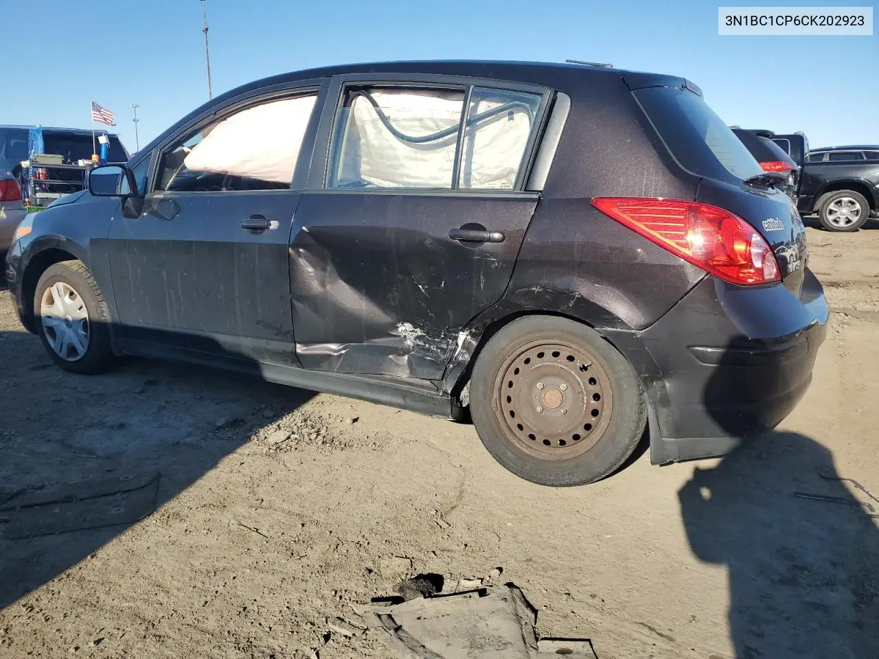 3N1BC1CP6CK202923 2012 Nissan Versa S