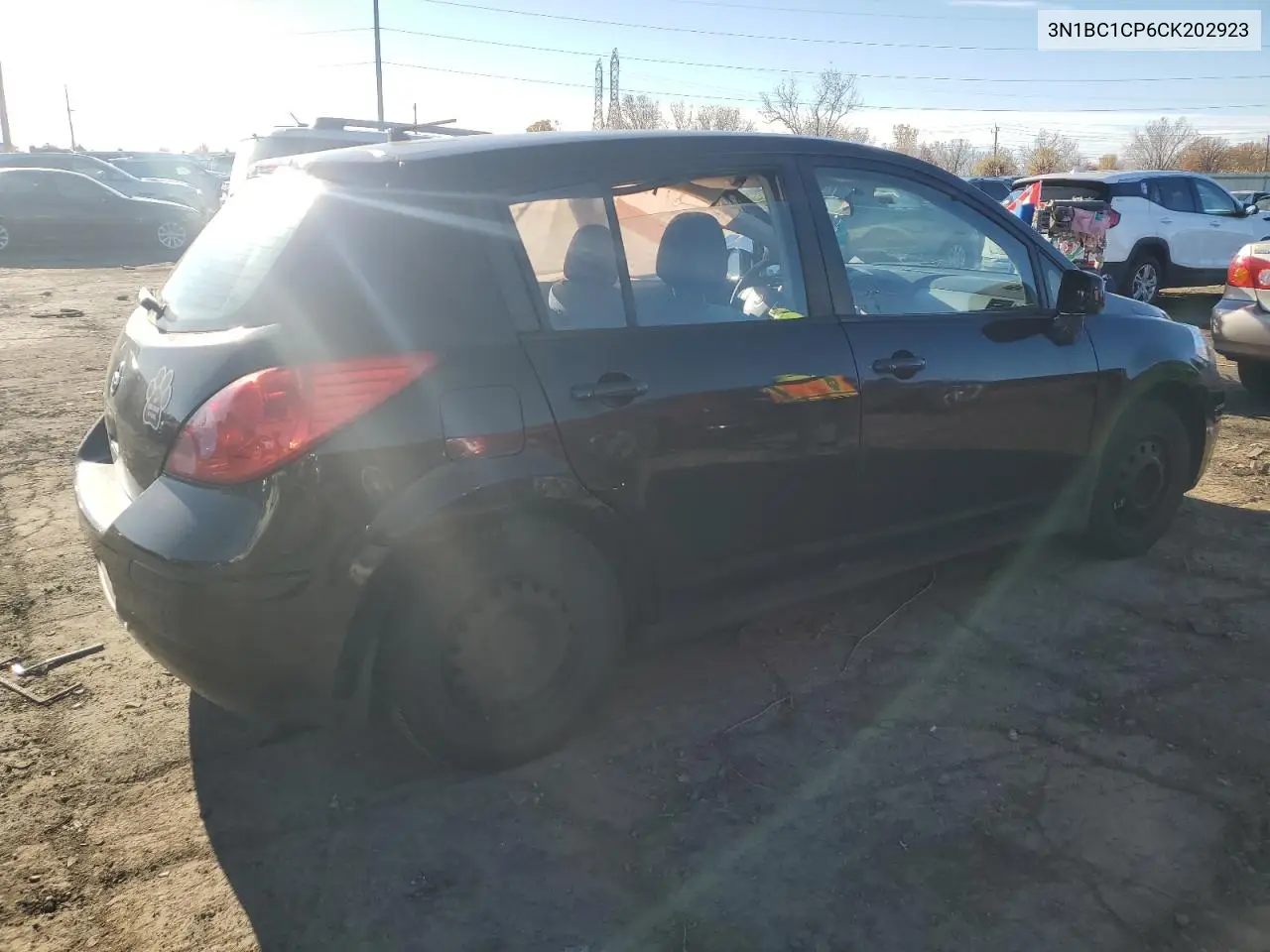 3N1BC1CP6CK202923 2012 Nissan Versa S
