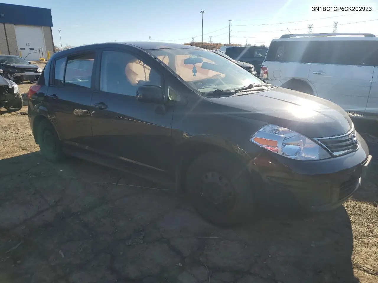 3N1BC1CP6CK202923 2012 Nissan Versa S