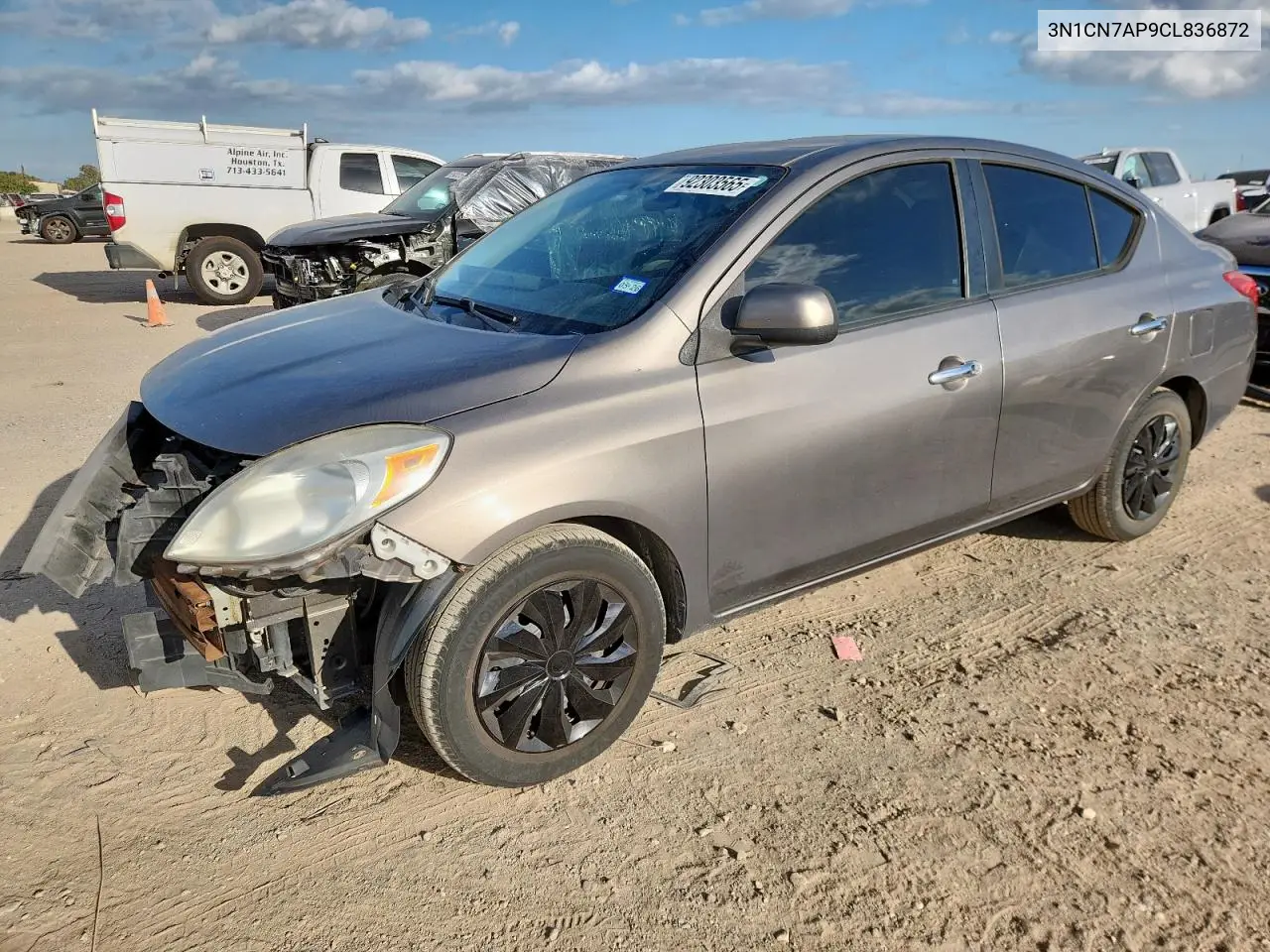 3N1CN7AP9CL836872 2012 Nissan Versa S