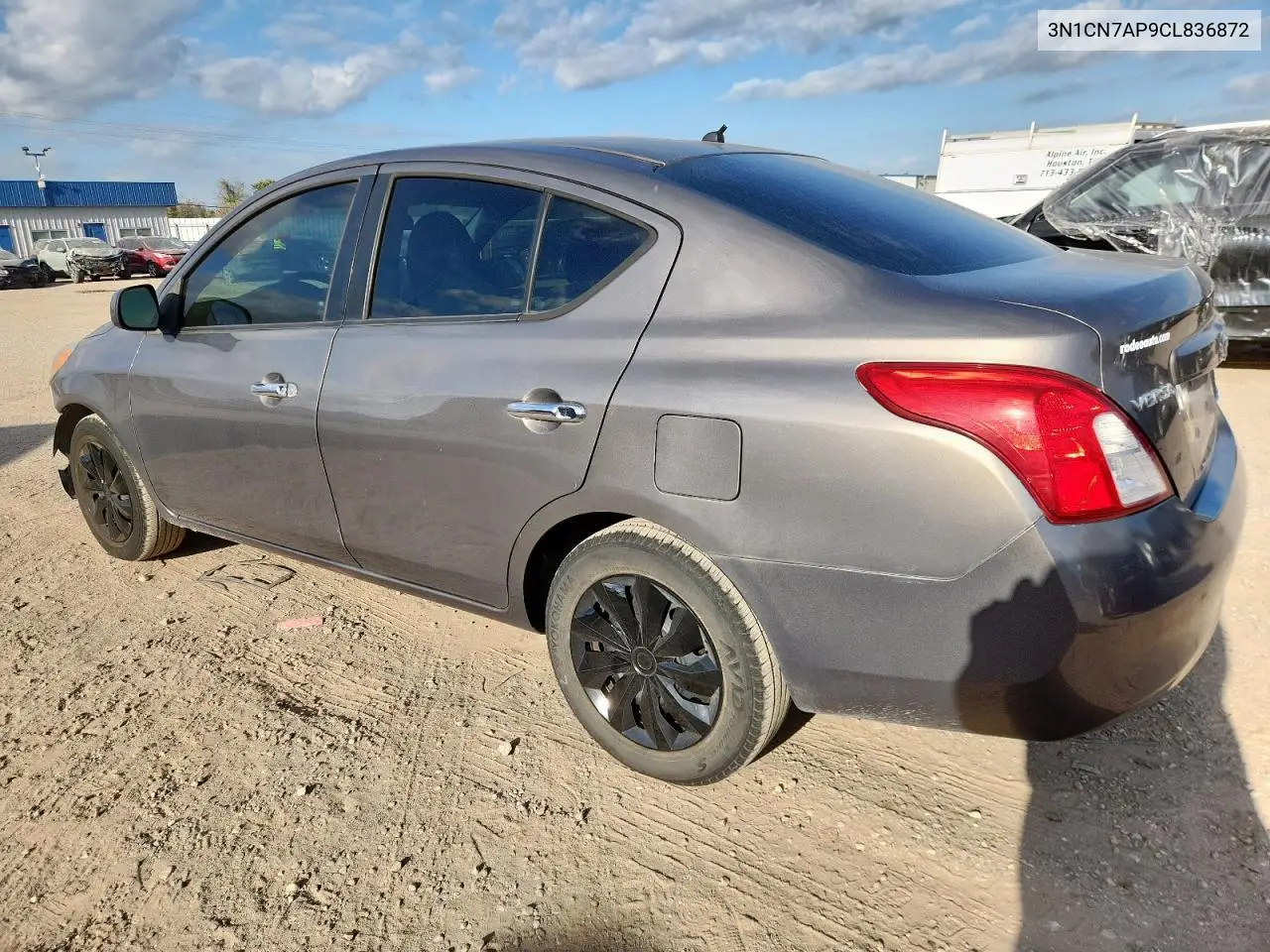 3N1CN7AP9CL836872 2012 Nissan Versa S