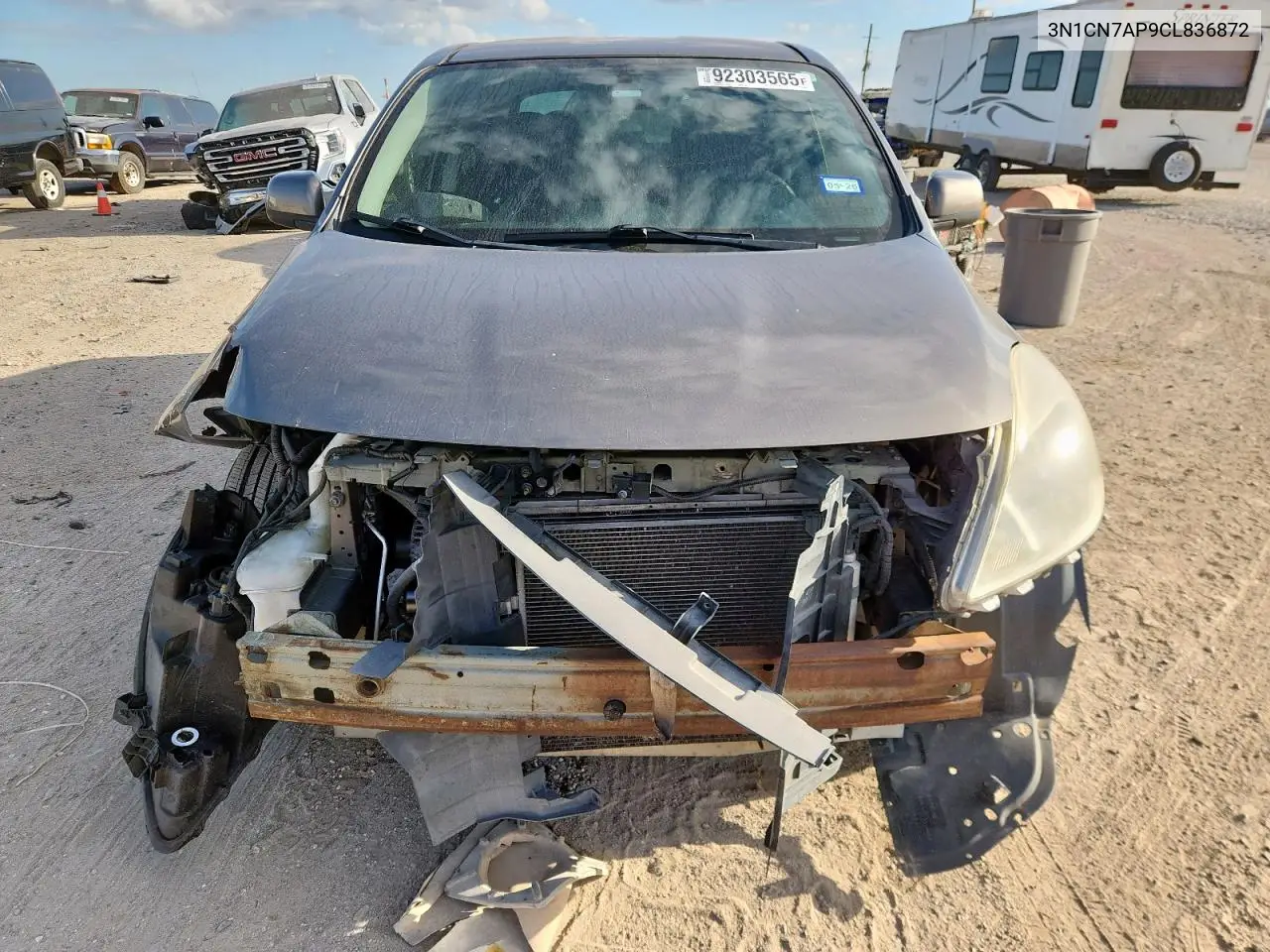 3N1CN7AP9CL836872 2012 Nissan Versa S