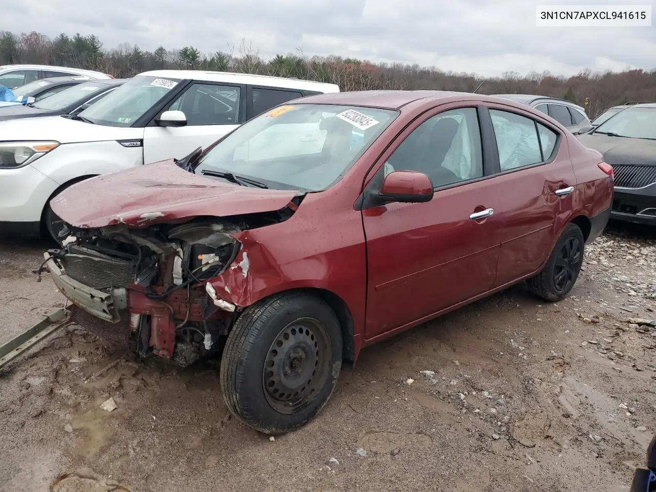 3N1CN7APXCL941615 2012 Nissan Versa S