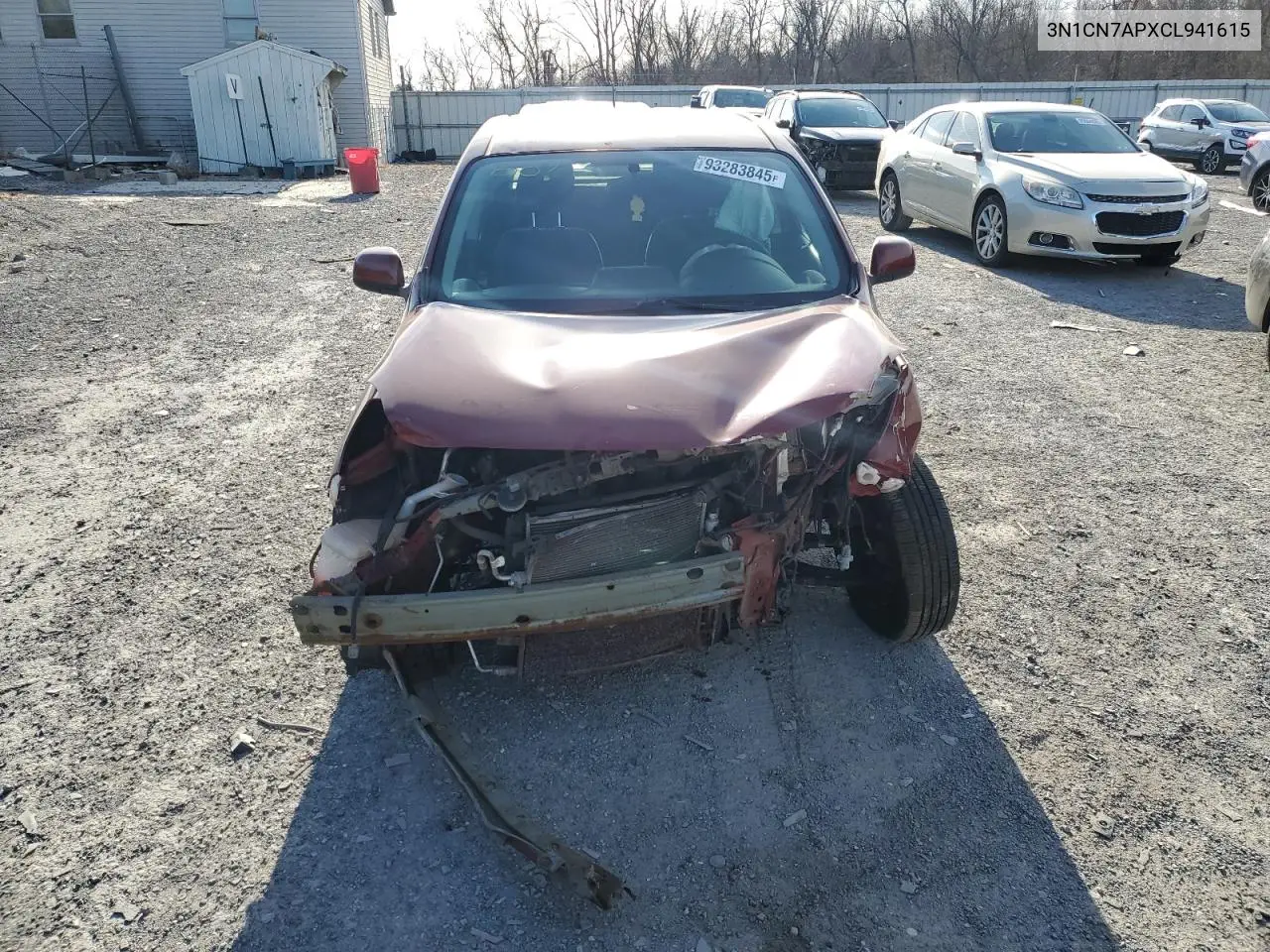 3N1CN7APXCL941615 2012 Nissan Versa S