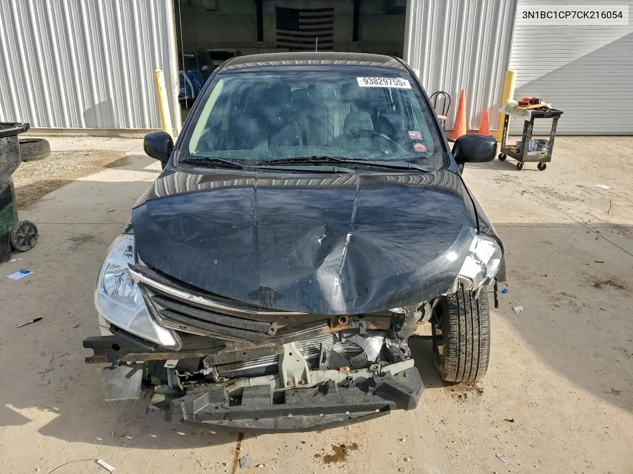 3N1BC1CP7CK216054 2012 Nissan Versa S