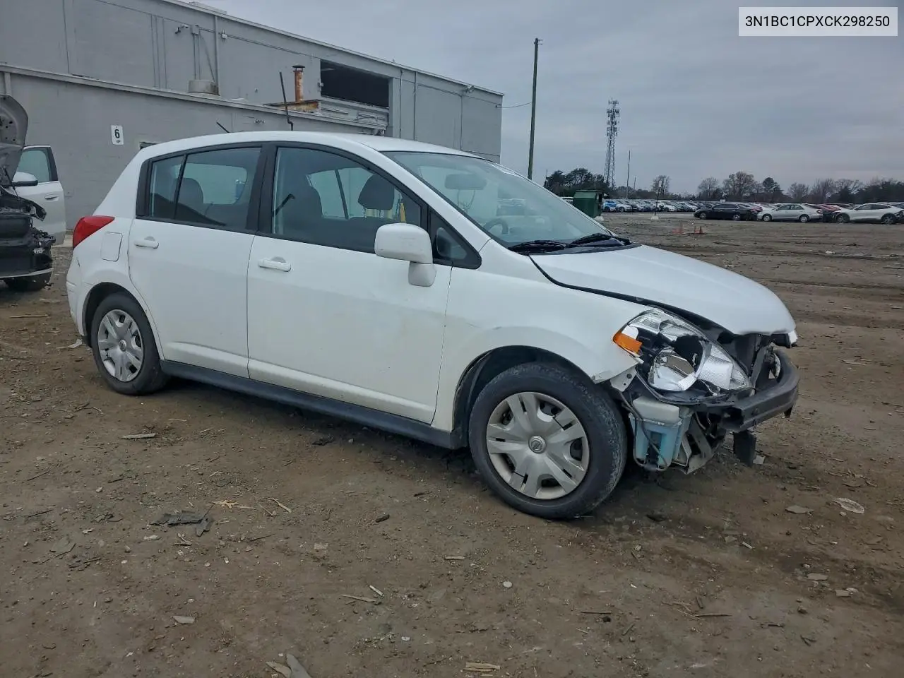3N1BC1CPXCK298250 2012 Nissan Versa S