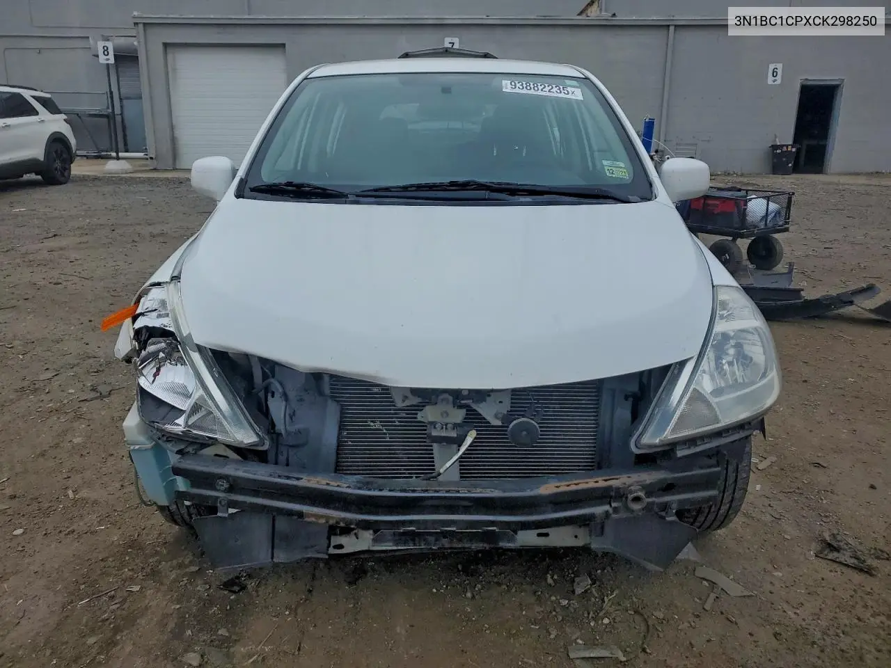 3N1BC1CPXCK298250 2012 Nissan Versa S