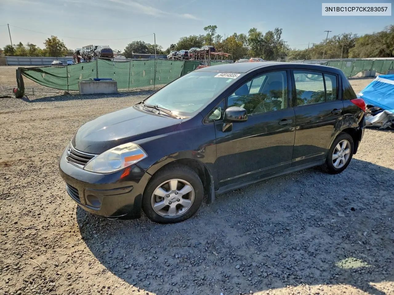3N1BC1CP7CK283057 2012 Nissan Versa S