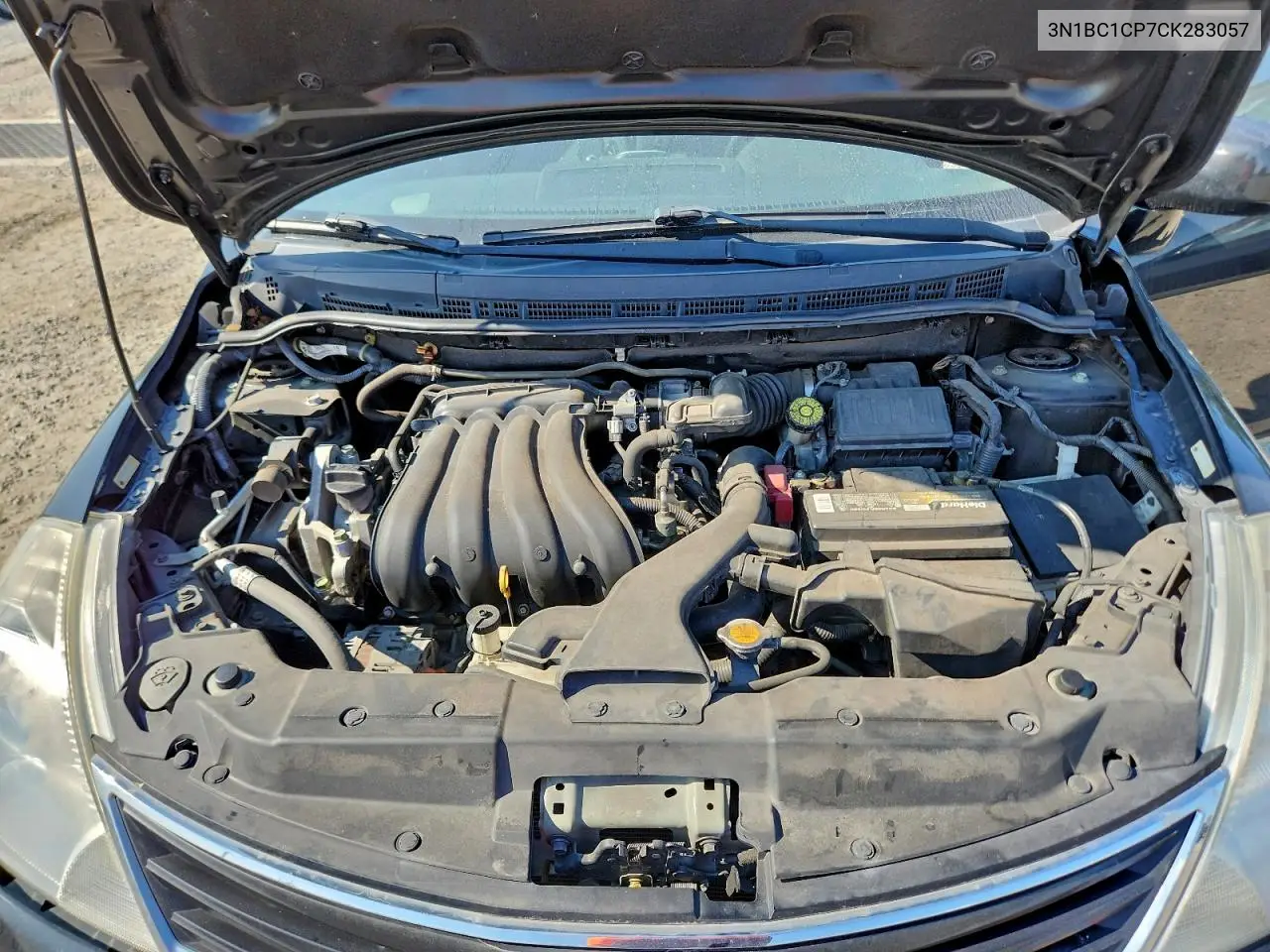 3N1BC1CP7CK283057 2012 Nissan Versa S