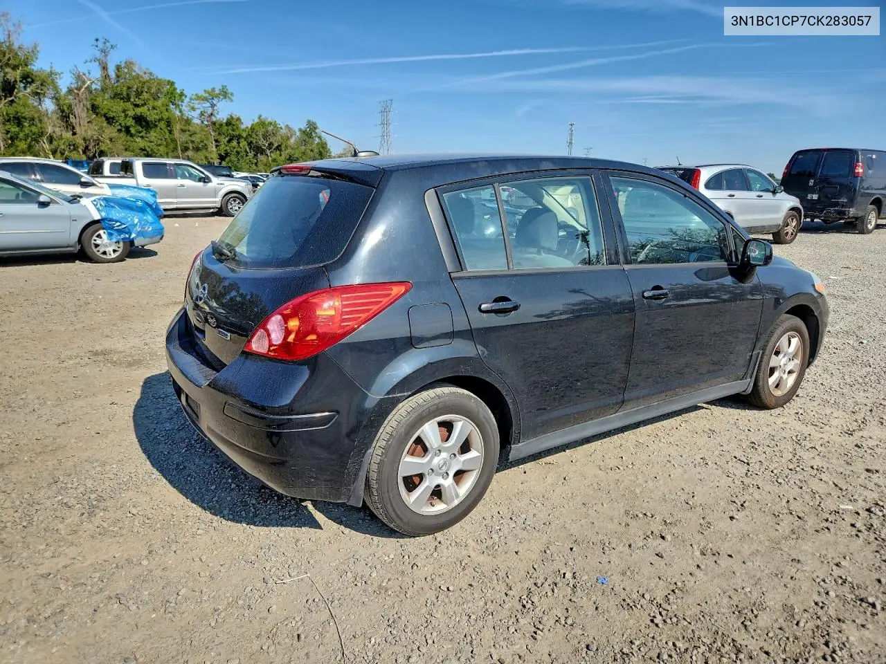 3N1BC1CP7CK283057 2012 Nissan Versa S