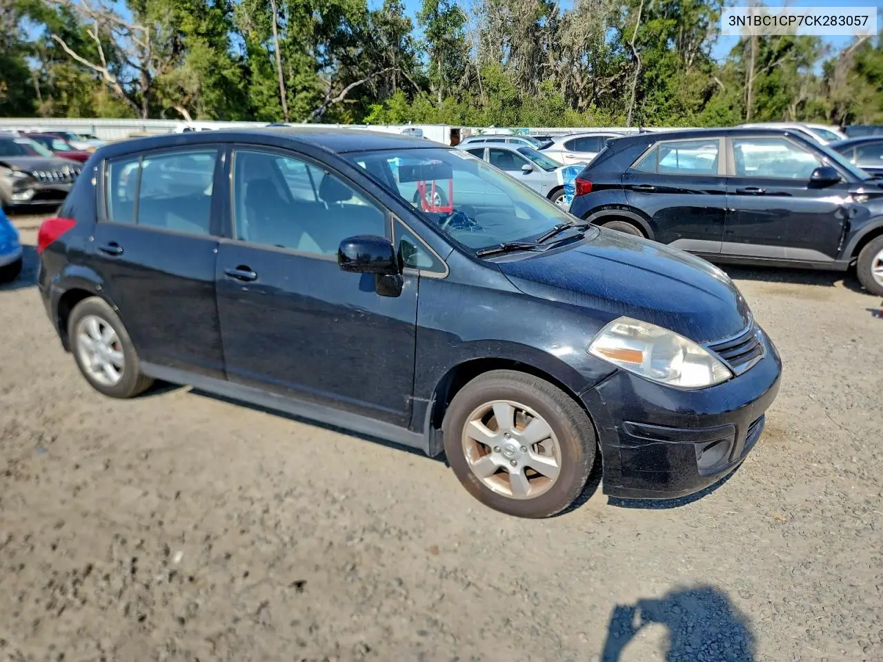 3N1BC1CP7CK283057 2012 Nissan Versa S