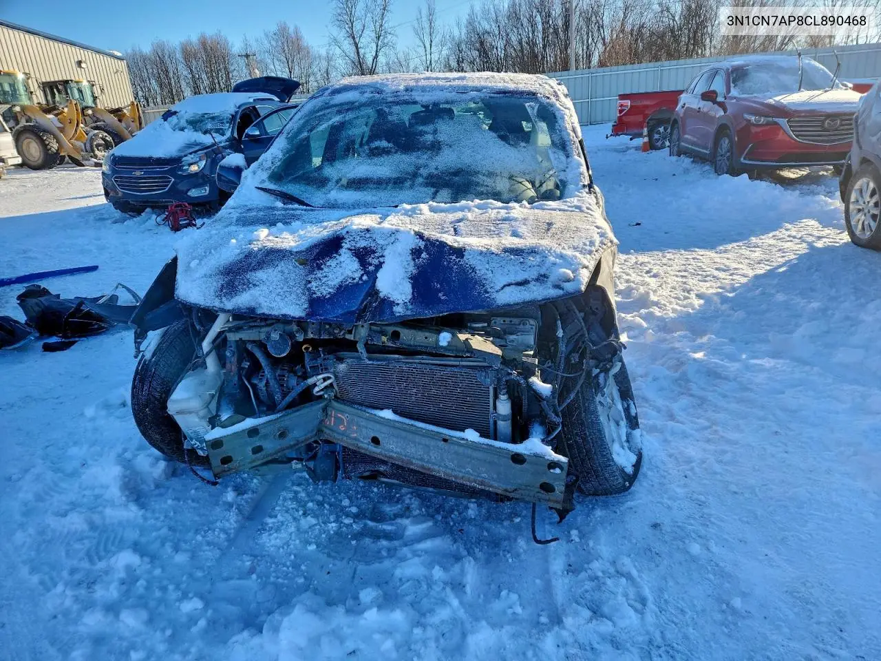 3N1CN7AP8CL890468 2012 Nissan Versa S