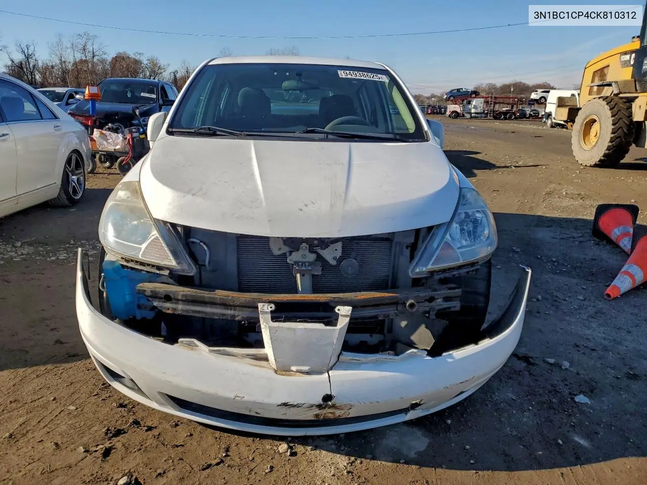 3N1BC1CP4CK810312 2012 Nissan Versa S